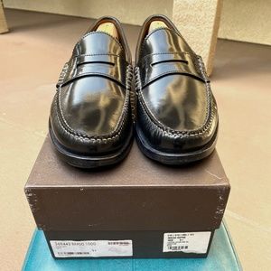 GUCCI Camaleon Polished Leather Penny Loafer 368442 G9.5 = US10.5